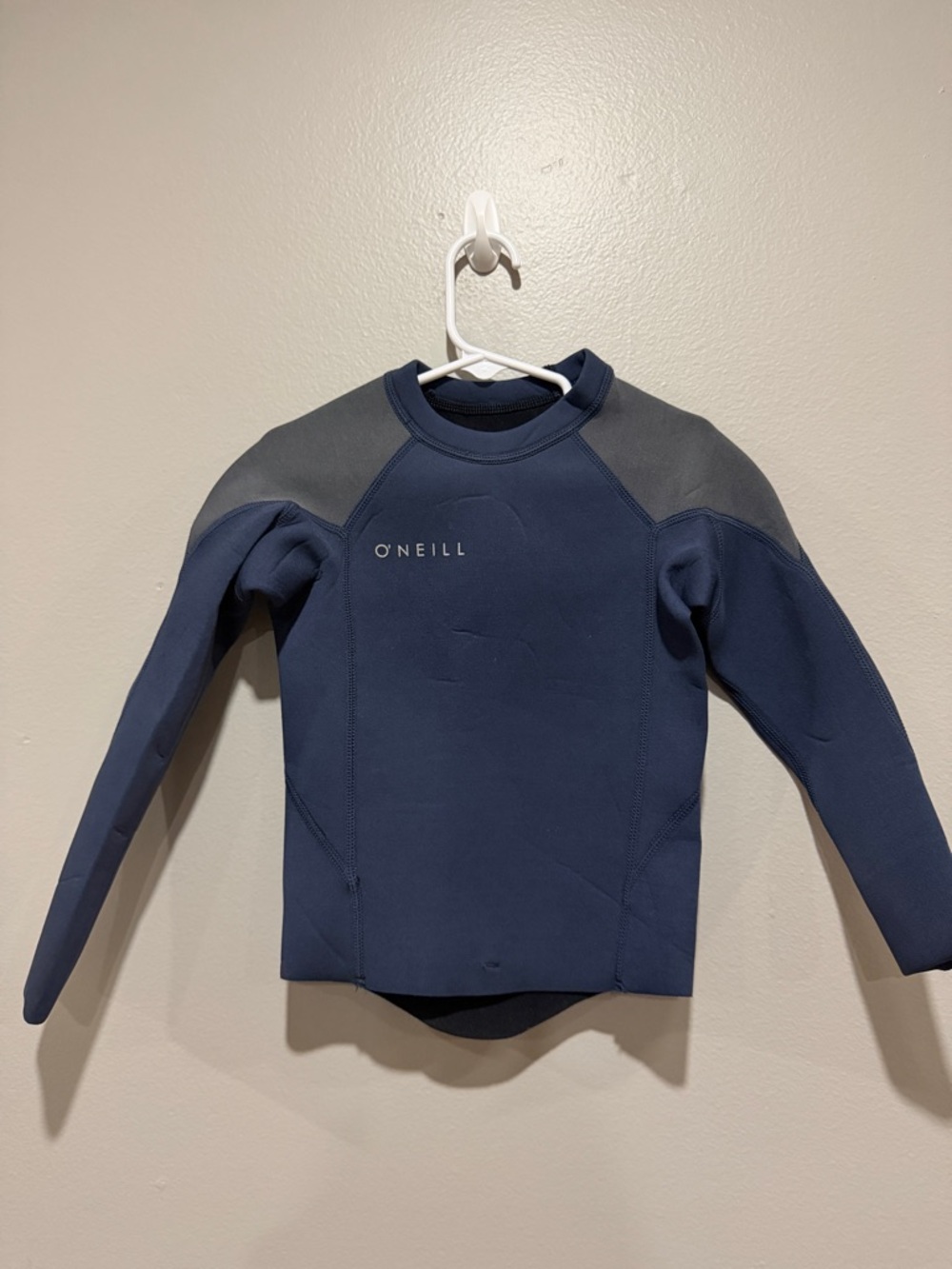 O'Neill Kids Navy and Gray Rashguard Top